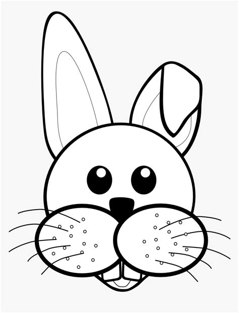 bunny black and white rabbit face clipart black and rabbit clipart black and white hd png