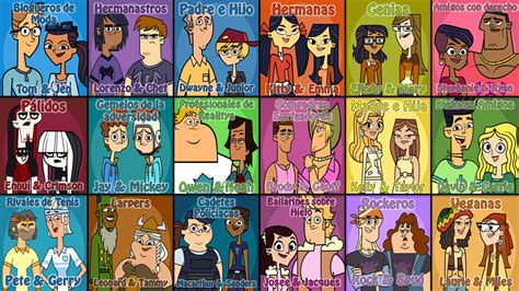 Total Drama Ridonculous Race Characters Hd By Titotintaso On Deviantart