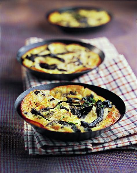 Recette petits flans aux trompettes - des -morts