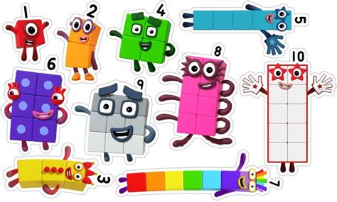 Numberblocks Stickers Glossy Stickers 75 X 50 In Etsy Body