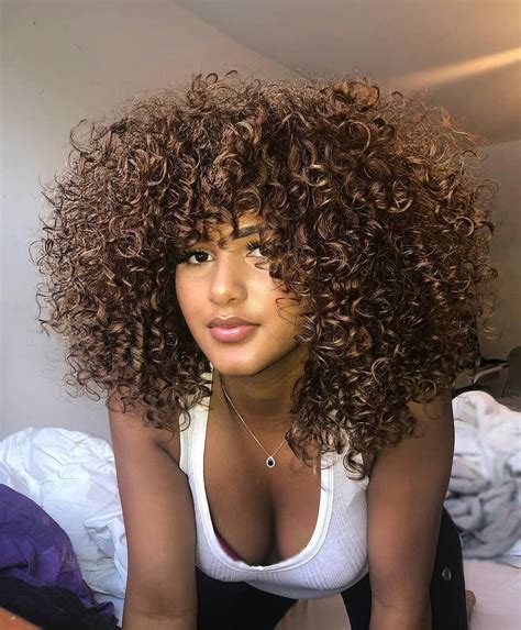 Dyed Curly Hair Colored Curly Hair Curly Hair Cuts Curly Girl Natural Hair Styles Long Hair