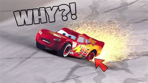Why Lightning Mcqueen Lost His Tires Cars Explained Meme Pixar