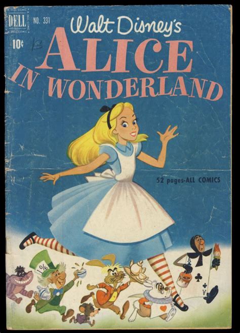 Four Color 331 Walt Disneys Alice In Wonderland Bob Grant Del