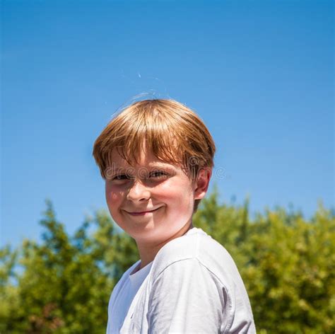 Happy Boy Is Smiling Stock Image Image Of Expression 34308665
