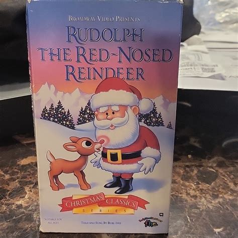 Holiday Rudolph The Rednosed Reindeer Vhs Christmas Classic Series