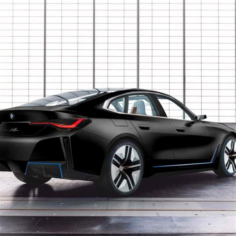 Bmw Concept I4 Showcased In Different Exterior Colors