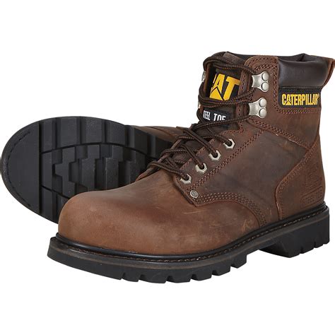 Последние твиты от catworkboots (@catworkboots). CAT 6in. 2nd Shift Steel Toe Boots — Dark Brown, Model ...