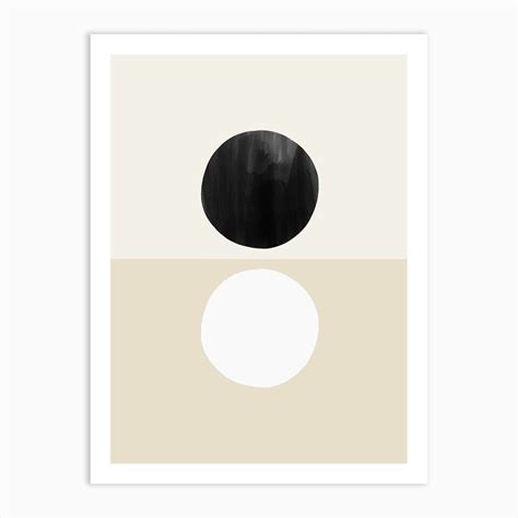 Dualism Black And White Art Print By Bohomadic Studio Fy