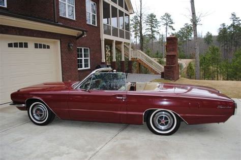 Sell Used 1966 Ford Thunderbird Convertible Q Code 428 Ac Car Low