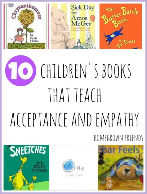 10 Childrens Books That Teach Acceptance And Empathy