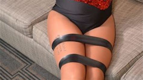 Tightly Taped Bella Spudrus Damsels Clips4sale