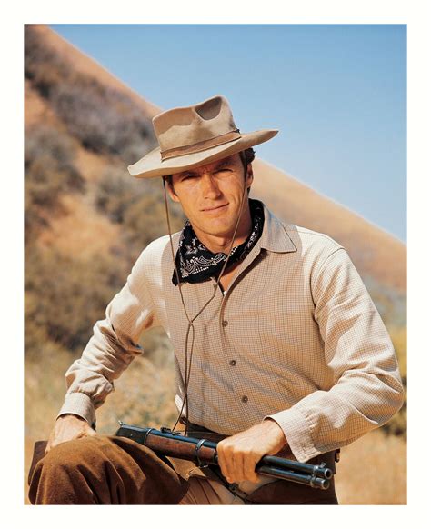 Clint Eastwood Rawhide Western Film Western Movies Western Art