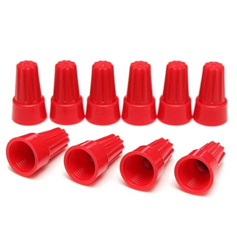 70pcs Electrical Wire Twist Nut Connector Terminals Cap Spring Insert