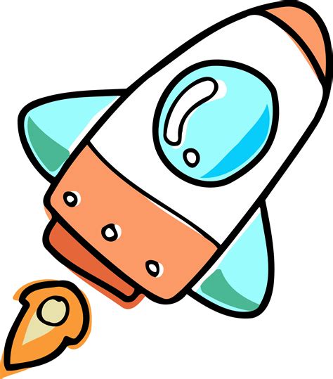 Jeff bezos will ride his own rocket into space next month, joining the first crew to fly in a blue origin capsule. Clipart rocket colour, Clipart rocket colour Transparent ...
