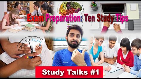 Study Talks 1 Exam Preparation Best Ten Study Tips Youtube
