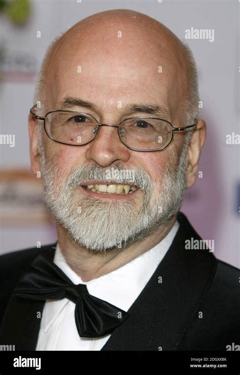 Terry Pratchett Arriving At The Galaxy Book Of The Year Awards The Grosvenor House Hotel