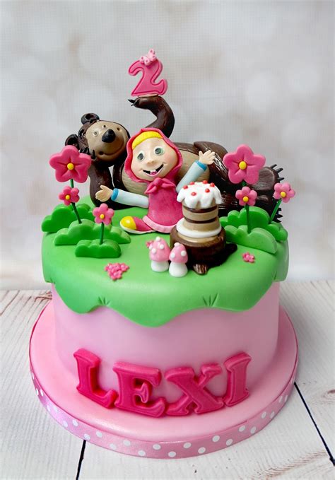 20 Photos Awesome Masha And The Bear Cake