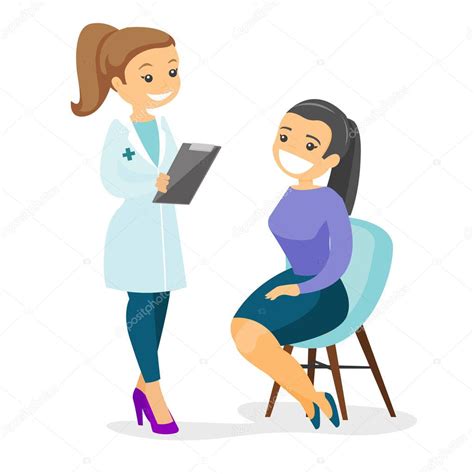 Doctor Consulting Male Patient In Office Stock Vector VisualGeneration