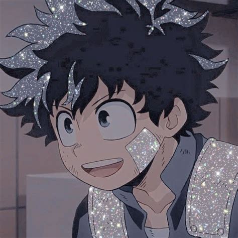 Download it free and share your own. Aesthetic Glitter Anime Pfp Mha | Anime Wallpaper 4K