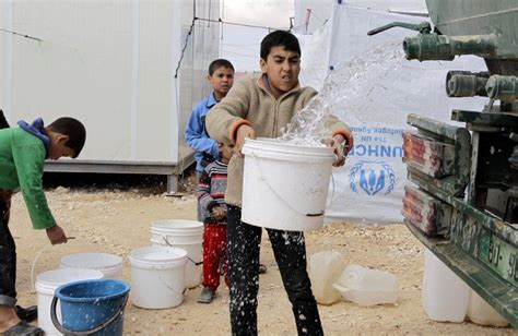 Water Crisis In Refugee Camps Ecomena