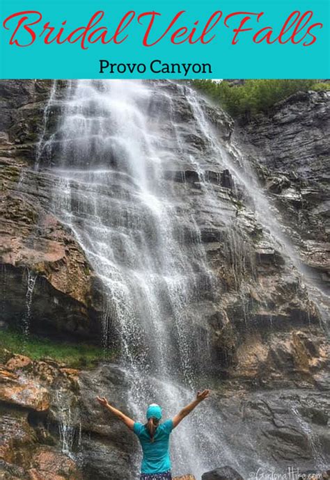 Hiking To Bridal Veil Falls Provo Canyon Girl On A Hike