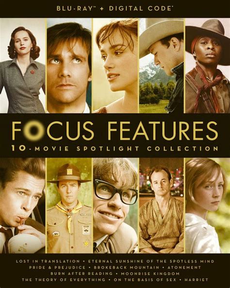 10 Movies Compiled In Focus Features Spotlight Collection Hd Report