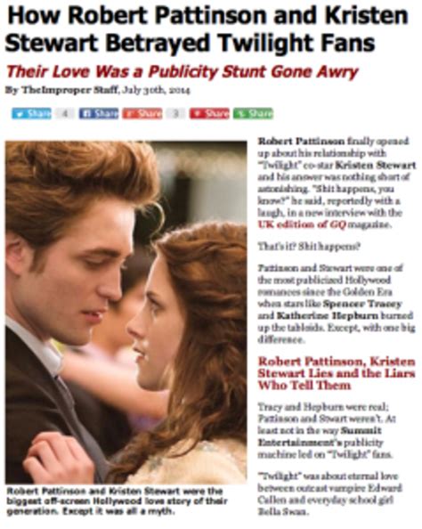 Kristen Stewart S Twilight Cheating Scandal Was It Real Or A Staged Promance Hubpages