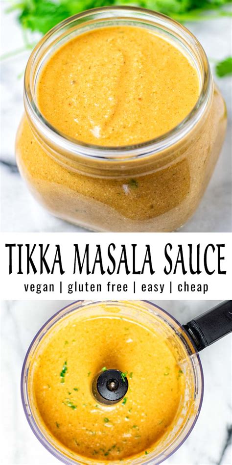 Tikka Masala Sauce [vegan] Contentedness Cooking
