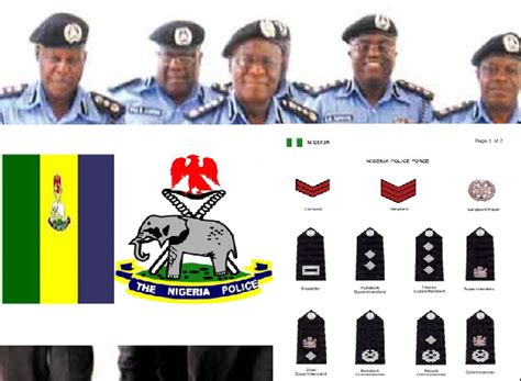 Official Ranks In The Nigerian Police Force Police Rank Structure Symbols And Salary Scale