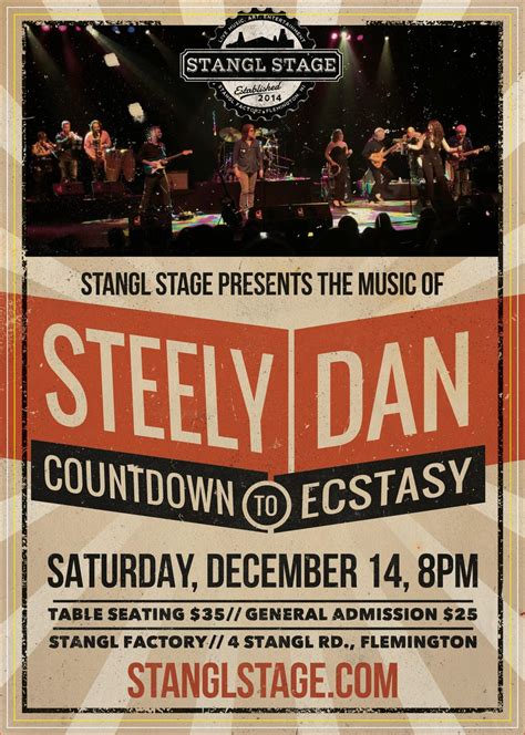 Countdown to Ecstasy (Steely Dan tribute) | Love Flemington