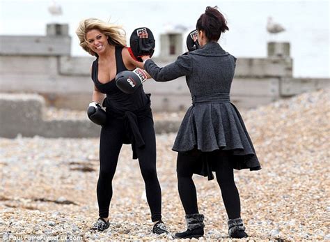 Bianca Gascoigne Gets Put Through Her Paces As She Works Out On Sussex