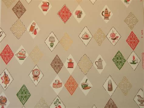 Vintage Wallpaper For Your 50s Kitchen And Bath Another