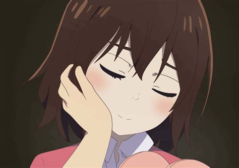 Download Erased Animes Character Kayo Hinazuki Adorably Blushing