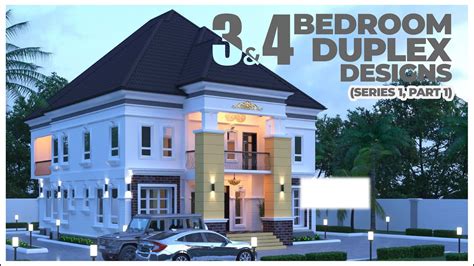 Four Bedroom Modern Duplex House Designs In Nigeria