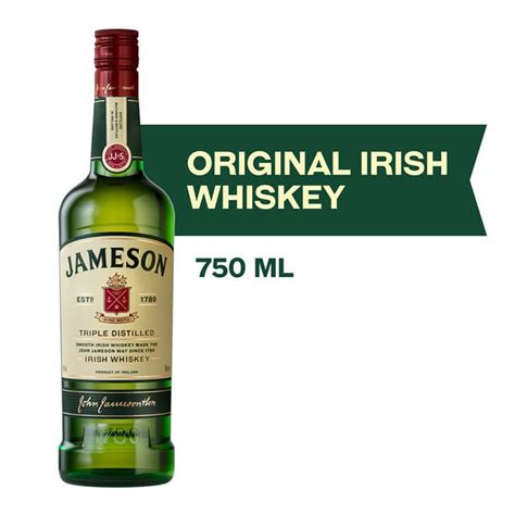 Jameson Triple Distilled Irish Whiskey 750 Ml Delivery Or Pickup Near