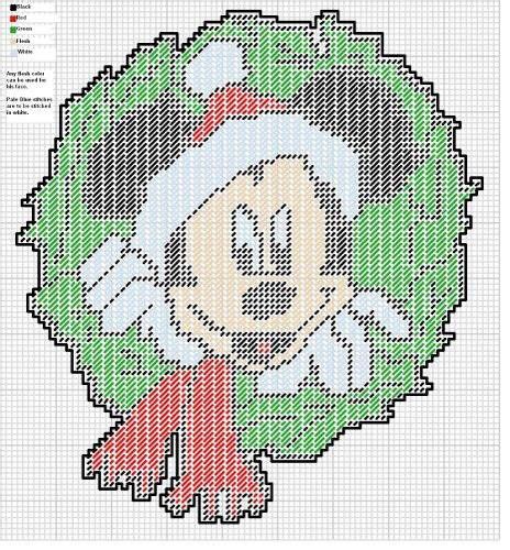 Mickey mouse plastic canvas patterns free. Mickey Mouse Wreath | Plastic canvas crafts, Plastic ...