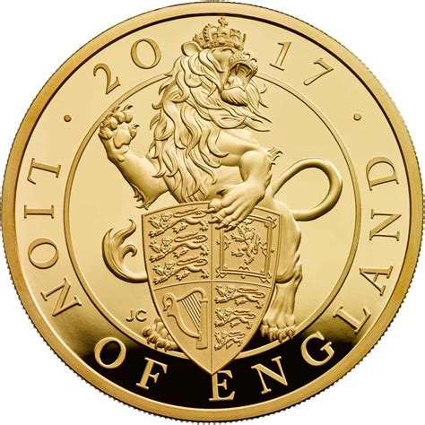 Queens Beasts Lion Coin Now Available In A Full Range Of Gold And