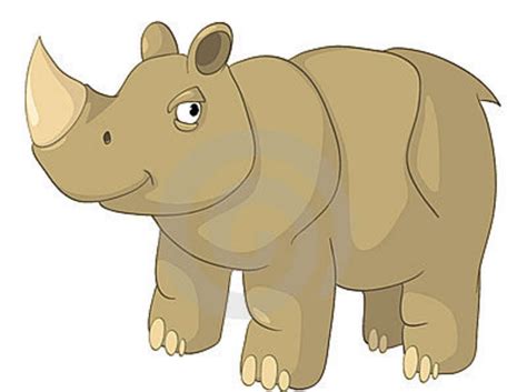 Rinoceronte Dibujo Animado Imagui