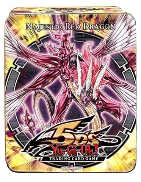 Yu Gi Oh 5ds 2010 Collector Tin Majestic Red Dragon Collector Tin