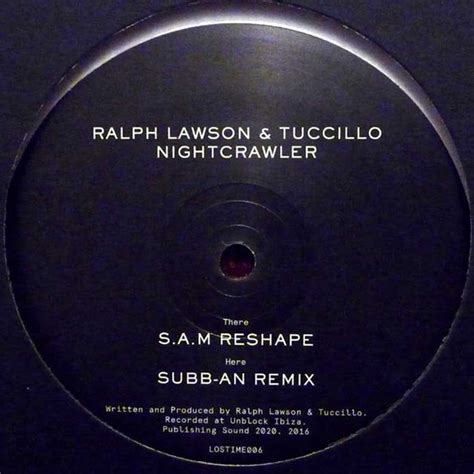 Lostime006 Lost In Time Nightcrawler Remixes Ralph Lawson