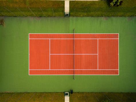 Tennis Court Dimensions And Size In Feet How Big Is It Talbot Tennis