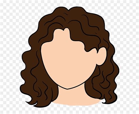 How To Draw Curly Hair Easy Anime Girl Drawing With Curly Hair