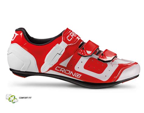 Crono Cr3 Nylon Road Cycling Shoes Red Mikesport