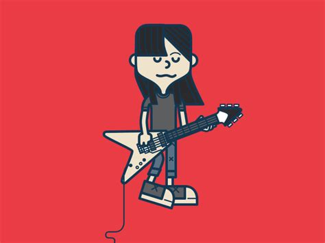 Guitar Girl By Justen Renyer On Dribbble