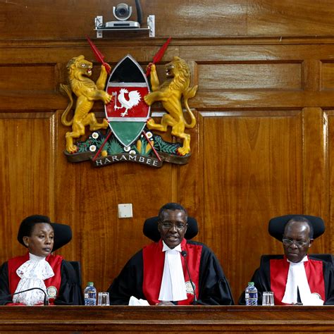 kenya s disputed election lays bare pressure on nation s courts wsj