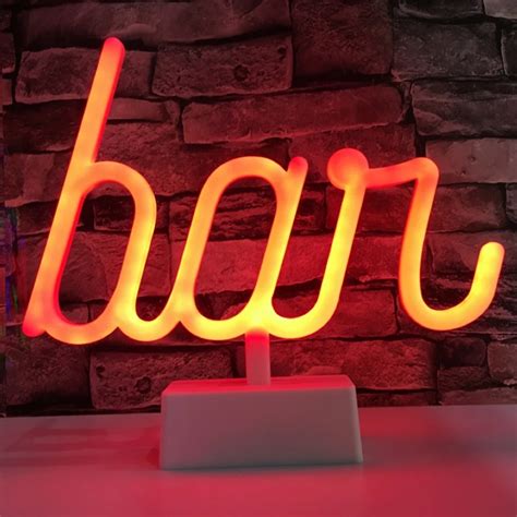 Bar Neon Sign Nemonic Tech Inc