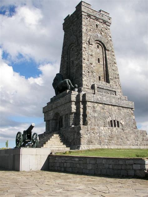 The Shipka Memorial Bulgarian паметник „Шипка“ Is On Stoletov Peak