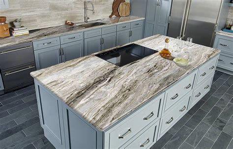 Grey Marble Kitchen Countertop Things In The Kitchen