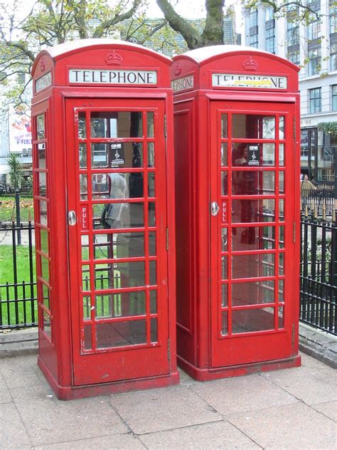 Free London Red Phone Booth Stock Photo