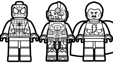 With 41 different sheets to print this should keep your little lego fan having another great choice for younger kids is the selection of lego juniors coloring sheets. Lego flash coloring pages - Coloring pages for kids